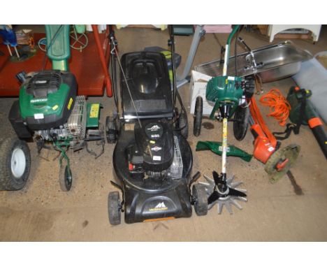 A McCulloch petrol rotary lawn mower