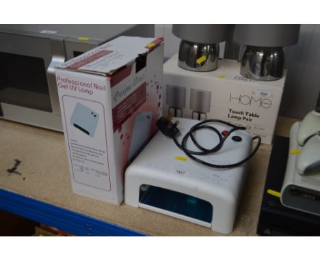 A Professional Nail Gel UV lamp