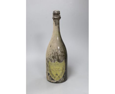 A bottle of Dom Perignon Vintage champagne, 1973