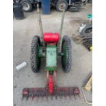 Old collectors sythe for sale here never tried to start it so totally untested in good condition for