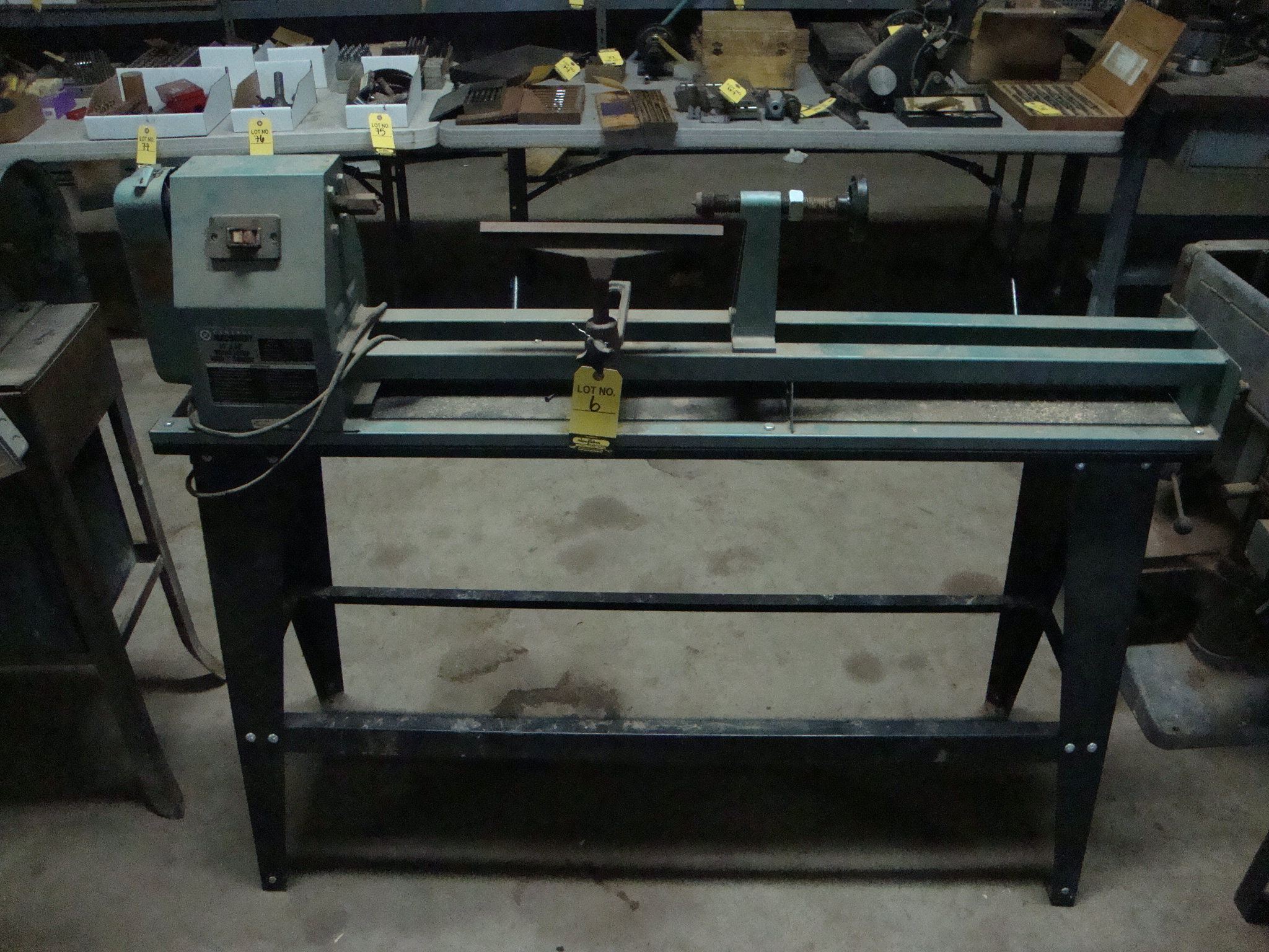 CENTRAL 14X40" WOOD LATHE SN. 67690