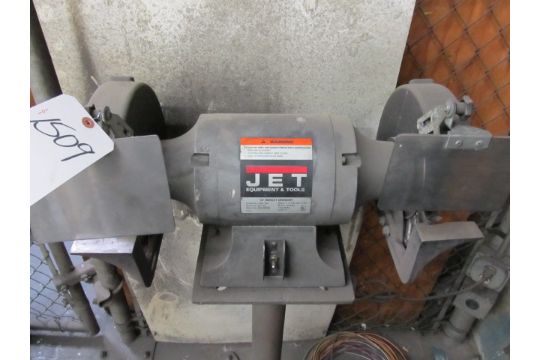 Jet 10in. Bench Grinder, 1-1/2 HP, Single Phase, 115 Volts, 60 Hz, 10
