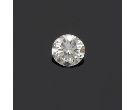 Klassischer Brillantsolitär Ungefasst. Ca. 3,55 ct.&nbsp;&nbsp;(K/si2).A brilliant solitaire approx. 3,55 ct.&nbsp;&nbsp;(K/s