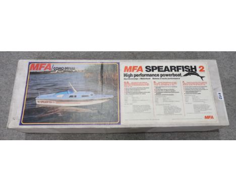 A MFA Spearfish 2 model powerboat (in box) Condition Report:Available upon request