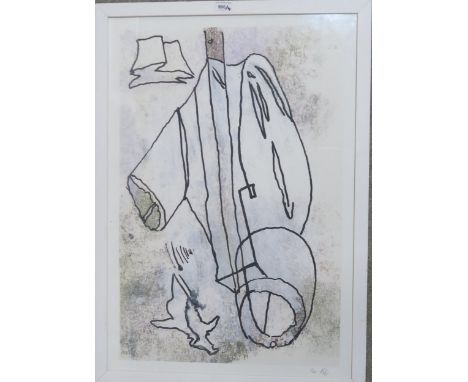 PETER J SCOTT (SCOTTISH CONTEMPORARY) WHOOSH&nbsp; Print multiple, signed lower right, numbered (1/20), together with three o