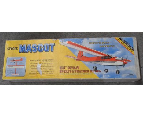 A Chart Mascot 59" wing span model aircraft (in box) Condition Report:Available upon request