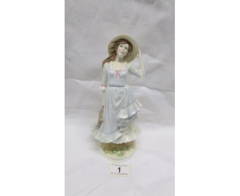 A Royal Worcester limited edition figurine 'Summer'