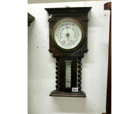 An oak barometer