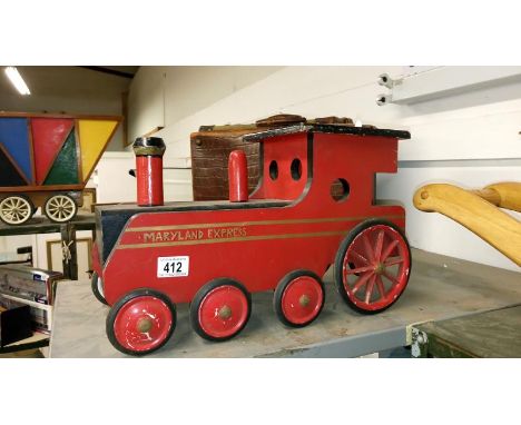A good scratch model of a steam engine 'The Maryland Express'