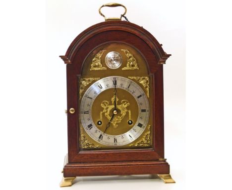A reproduction Tempus Fugit 8-day mantle clock Condition reports cannot be done for our Interiors sales.