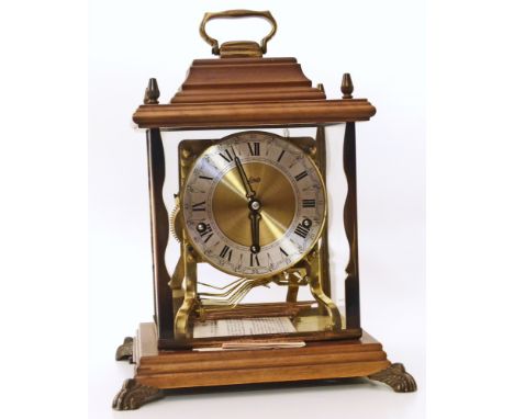 Schatz German mantel clock. Condition reports cannot be done for our Interiors sales.