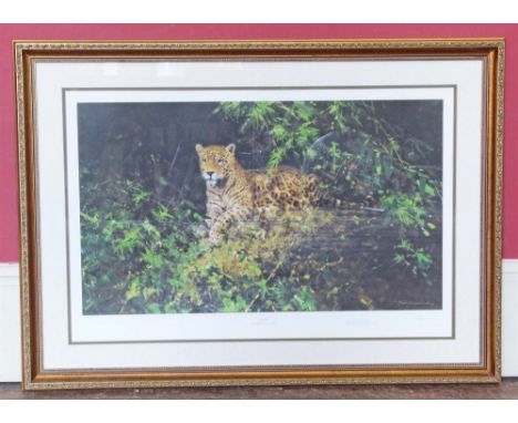 After David Shepherd-"Jaguar"-Signed limited edition print Condition reports cannot be done for our Interiors sales.