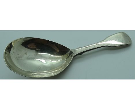 Georgian silver caddy spoon 