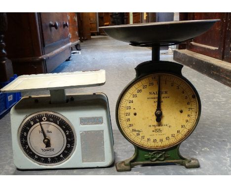 Tower 10lb kitchen scales + Salter |no 46 kitchen scales 