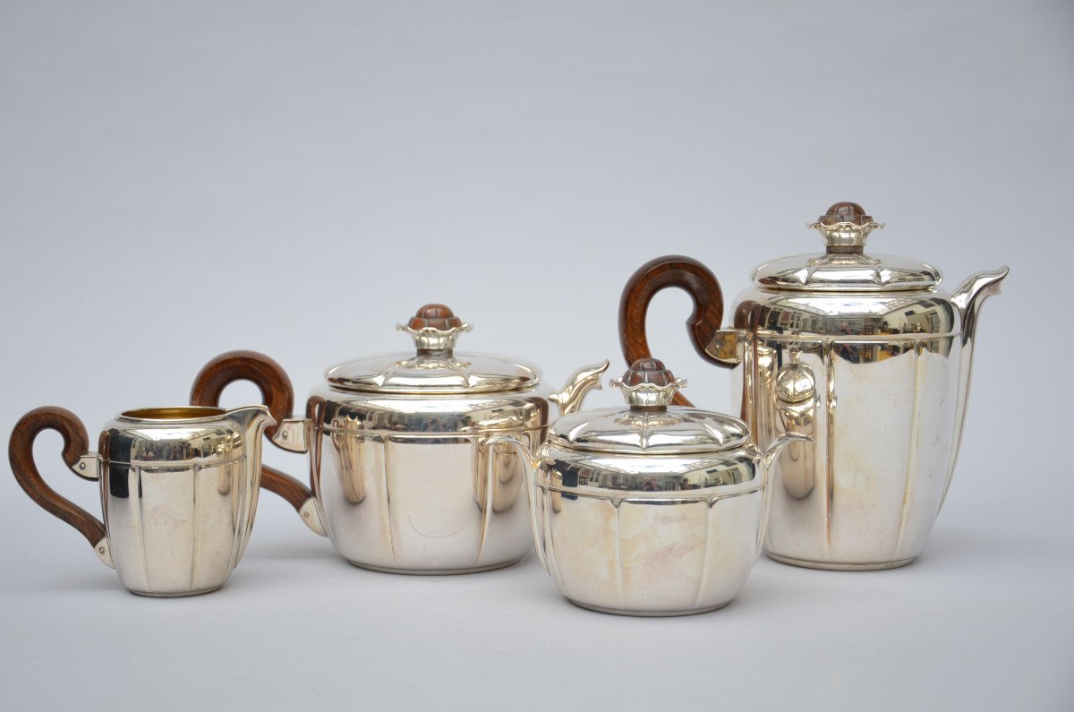 Service A Cafe En Argent Maison Wolfers