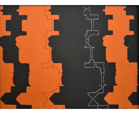 PAOLO CONTI(Bologna 1938)Composizione, 1985Tecnica mista e collage, cm 50x70Firma e anno in basso a destraOpera in cornice