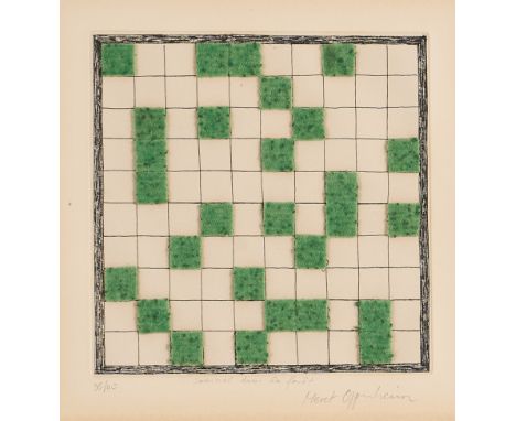 MERET OPPENHEIM(Berlino 1913-Basilea 1985)Journal dans la forêt, 1975Acquaforte e feltro, Es. 36/110Lastra cm 22x22 - Foglio 