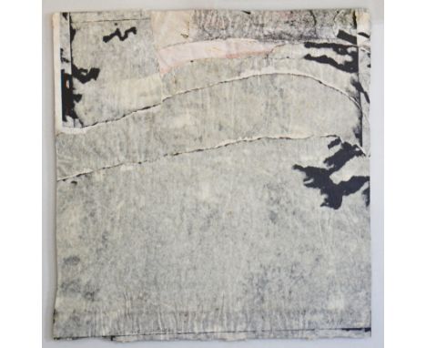 CORRADO COSTA(Bazzano 1929- Reggio Emilia 1991)Il volo del pipistrello, 1984Tecnica mista, collage su carta cm 50x48Firma e d