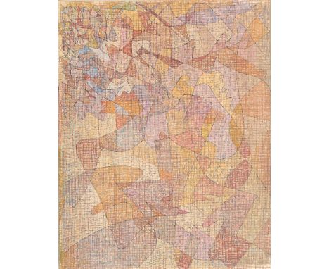 VINCENZO BALSAMO(Brindisi 1935-2017)Senza titolo, 1991Olio su carta intelata cm 44x34Sul retro dell'opera sono presenti firma