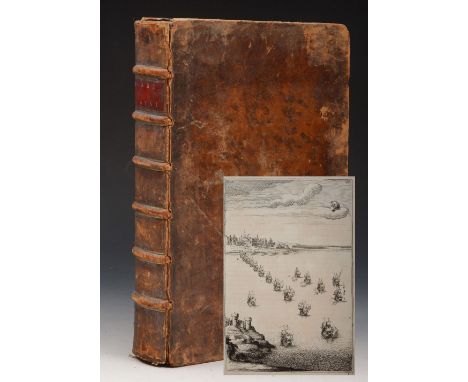 HOSTE, P. Paul, L'Art des Armees Navales, ou Traite des Evolutions Navales. A Lyon, 1697. Fo. 1/2 tp. vig. to tp. headpieces 