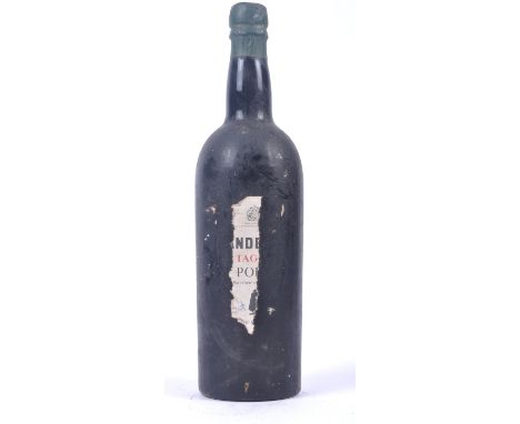 A bottle of Sandeman 1955 vintage port, (label lacking).