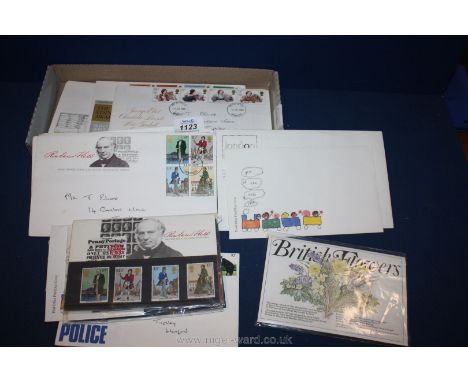 Twenty four First day cover Stamps, 1971-1981.
