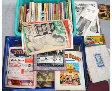 A quantity of books to include children's annuals such as Jackie, Judy for Girls, Diana for Girls, Mandy for Girls, Knockout 