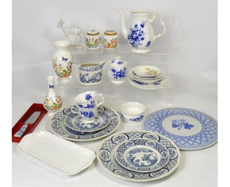 A quantity of ceramics to include Aynsley 'Cottage Garden', a small quantity of Royal Albert 'Connoisseur', Masons Ironstone,