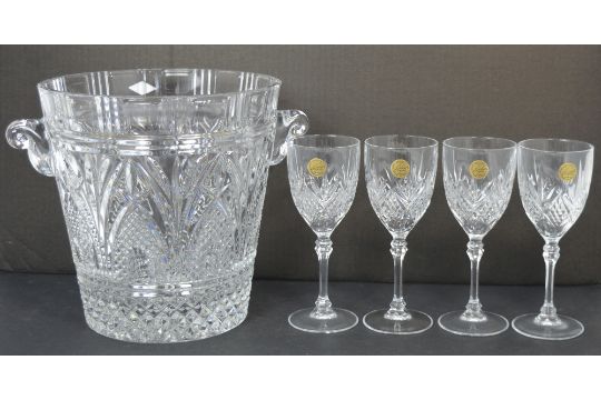 shannon crystal ice bucket