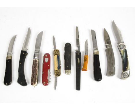 A large collection of 19th &amp; 20th Century penknives, by Wilkinson Sword, Saynor, Herbert's Messer, Richards and others, w