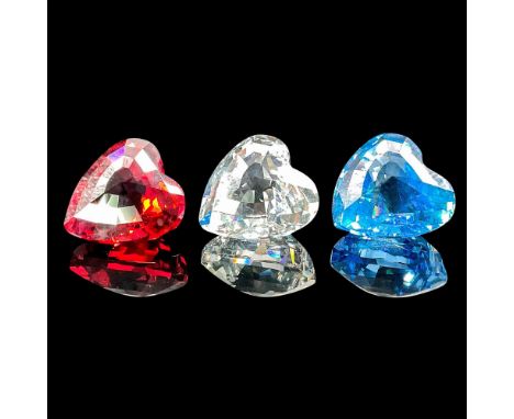 Lead colored pieces given to SCS members renewing their membership. Swarovski etched backstamp. This item has its original bo