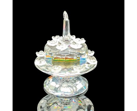 The Limited Edition Birthday Cake was issued in 1992 to celebrate the 5th Anniversary of the Swarovski Collectors Society. Th
