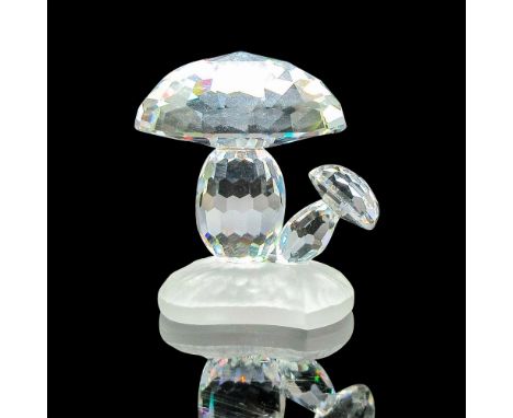Part of the Woodland Friends group. Clear faceted body with frosted base. Swarovski backstamp. 7472030000. This item has its 