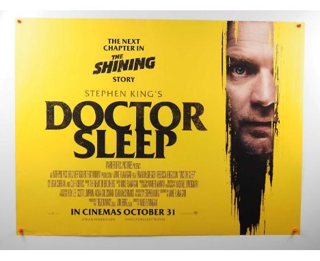 A large quantity of UK Quad film posters to include DOCTOR SLEEP; ANNABELLE; ALIEN COVENANT; TEXAS CHAINSAW MASSACRE - rolled