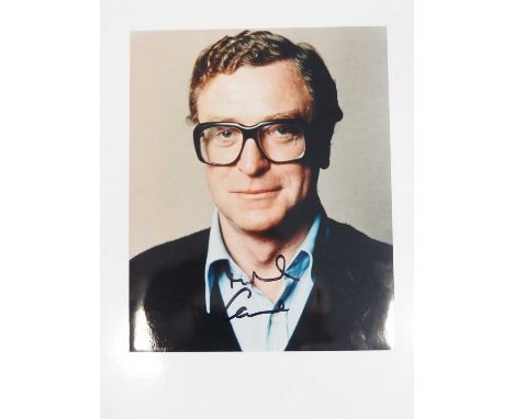 MICHAEL CAINE - signed 10x8 photograph - this item has been independently checked