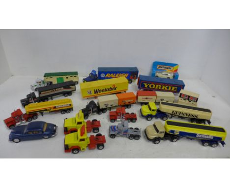 Matchbox and other die-cast model vehicles 