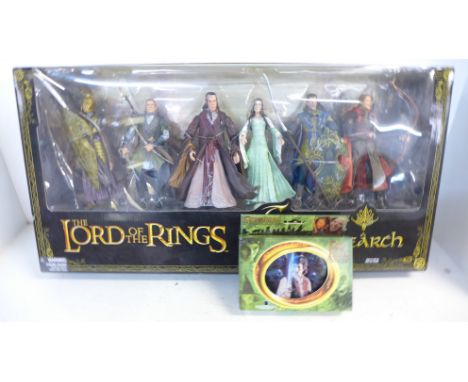 A Lord of the Rings Elves of Middle-Earth set of figures, boxed, unopened 