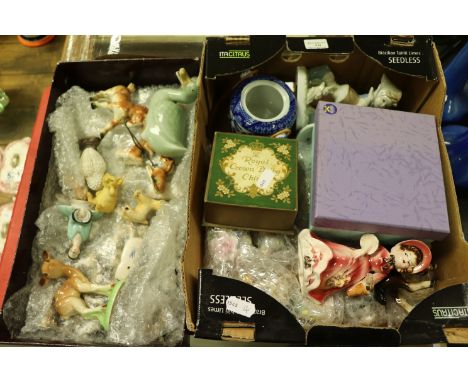 Assortment of Ceramics including 16 pieces of Limogue, Royal Grafton, Oftriart, Boxed Royal Crown Derby Napkin Ring, approxim