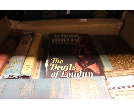 Two Boxes of Books of Natural History and Literature to include C.W.L. Martin ' The Study of Birds ', Numerous Engravings pub