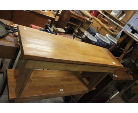 Modern Oak Bench