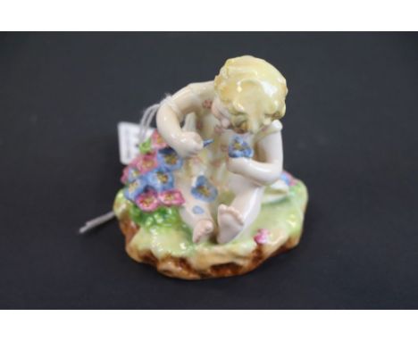 Royal Worcester figure "Mischief" modelled by F G Doughty
