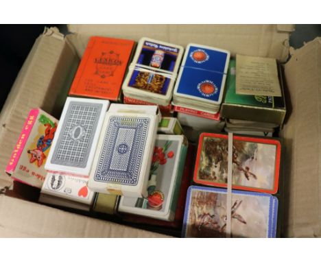 Large Collection of Old Playing Cards