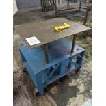 24" x 31-1/2" Hand Crank Die Lift Table