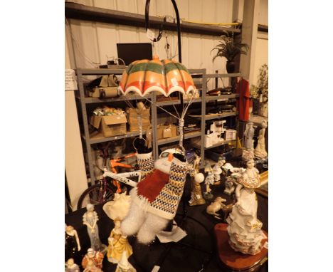 Novelty motorised parachuting snow girl  CONDITION REPORT: The electrical items included in this lot have been PAT tested and
