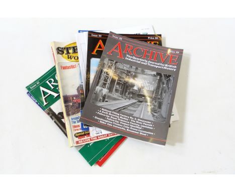 Quantity of railway interest reference books and magazines including 'Archive - The Quarterly Journal for British Industrial 