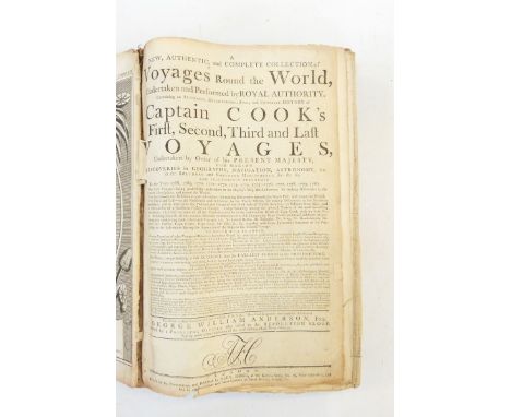 Anderson, George William "A New Authentic and Complete Collection of Voyages Around the Word, undertaken and performed by Roy