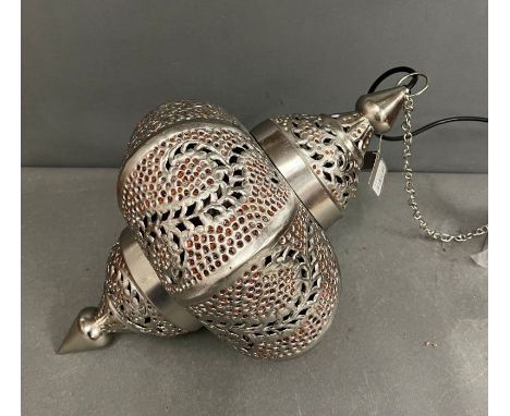 A Moroccan style hanging light by SIA 