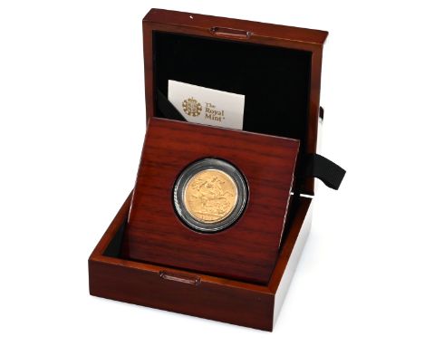 1902 King Edward VII Double Sovereign or gold Two Pound coin issued by The Royal Mint. Obverse: George William de Saulles' ba