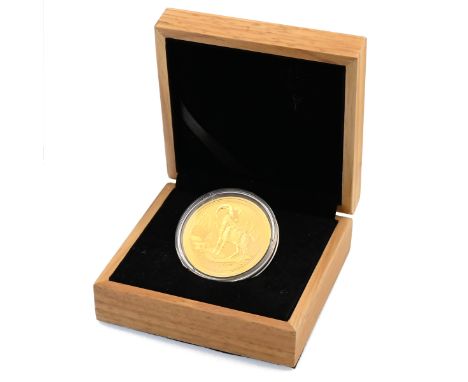 2015 Perth Mint Australia gold Year of the Goat 1oz uncirculated bullion investment coin. Obverse: Ian Rank-Broadley's portra