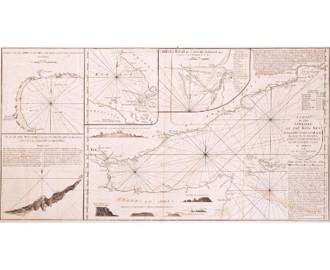 Sea charts. 1798 A Chart of the Entrance of the Red Sea between the Coast of Arabia, ascertained by the Observations of Lieut